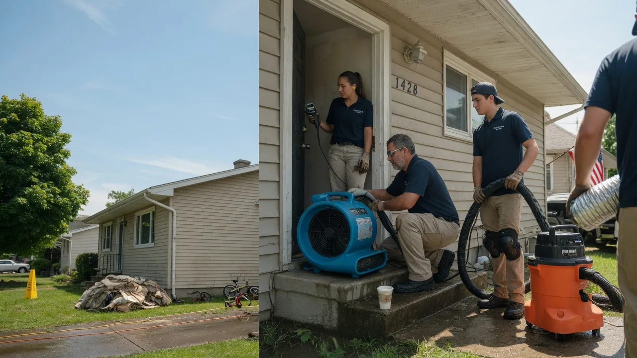 Water Damage Restoration in Burlington, IA near me